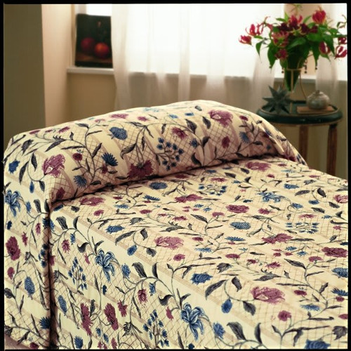 Martex Bedspread Queen 100x118 Throw Style Home Terrace Multicolor