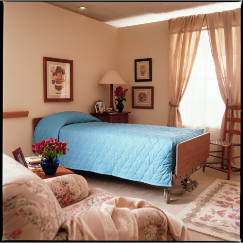 Martex Bedspread Twin 71x102 Cap Fitted Style Slate