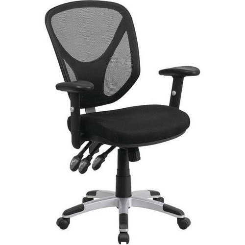 Carnegy Avenue Contemporary Task Office Chair, Black