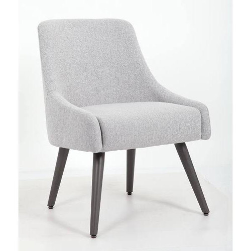 Boss Office Products Designer Style Pull-Up Guest Room Desk Chair In Gray