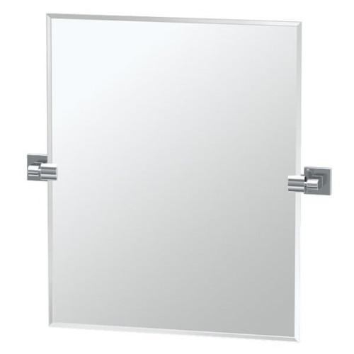 Gatco Elevate Frameless Small Rectangle Mirror (Chrome)