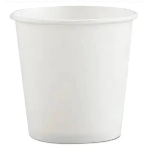 Solo 4 Oz. White Hot Paper Cup (1000-Case)