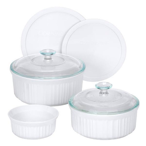 Corelle Brands Llc  6 Piece French White Bakeware Case Of 1