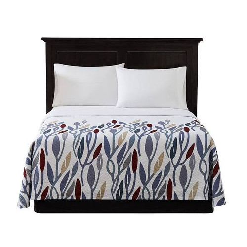 Red Roof Inn Enchanted Leaves Coverlet Queen Package Of 12