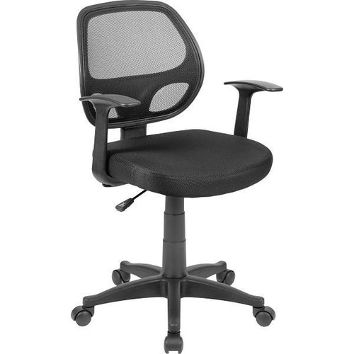 Carnegy Avenue Mesh Swivel Office Chair (Black) LFW118ABK