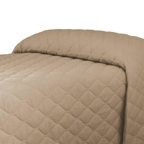 Martex Mainspreads Solids Bedspread Bone Queen 100x118 Throw Style