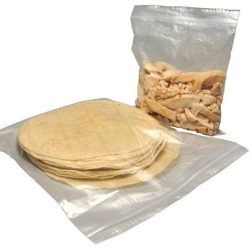 Elkay 13 In. X 15 In. 2 Mil Bag Poly Clear Line Single Track Seal Top (1000-Case)