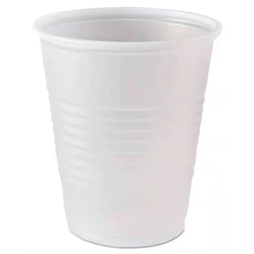 Fabri-Kal Plastic Cups, Translucent, 5 Oz, Case Of 2500