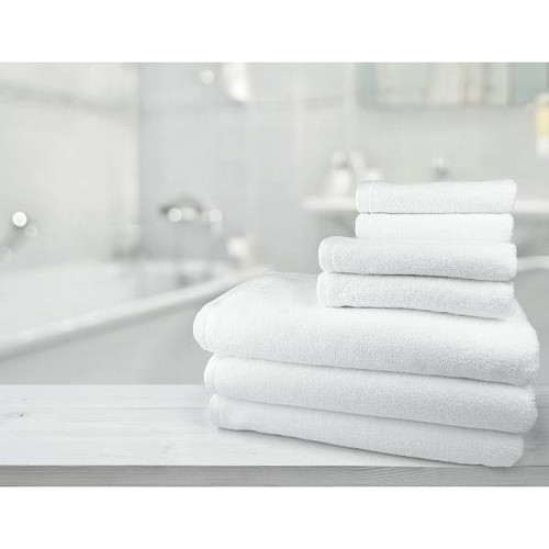 27 In. X 54 In. 15 Lb. Oxford Platinum Bath Towel W/Twill Edge Dobby Hem (36-Case)