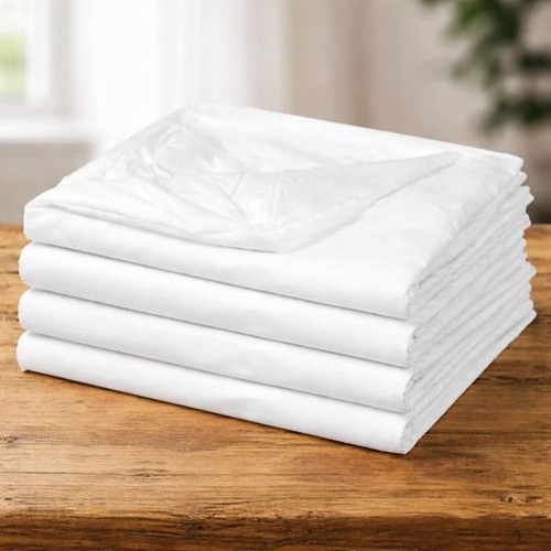 Cotton Bay Select T250 Fitted Sheet Full 54x80x12" White, Case Of 24