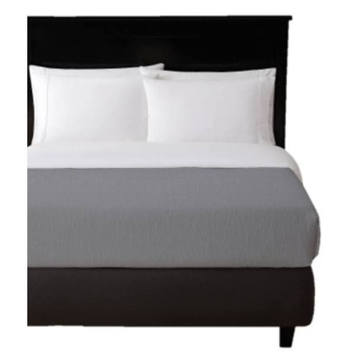 Amerifab International Quality K 112x104 Coverlet Ripple Gray Shingle Case Of 6