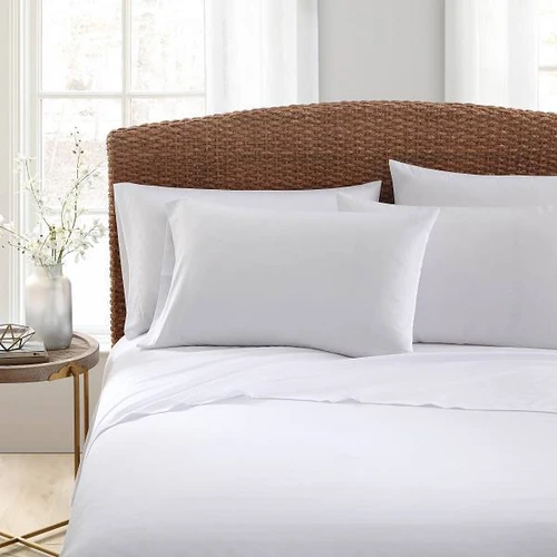 Wynrest Microfiber Fitted Sheet King 78in. X 80 In. X 15 In. White (12-Case)