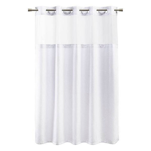 Standard Textile 72" X 74" Luxe Waffle Shower Curtain Hook-Free  Case Of 12