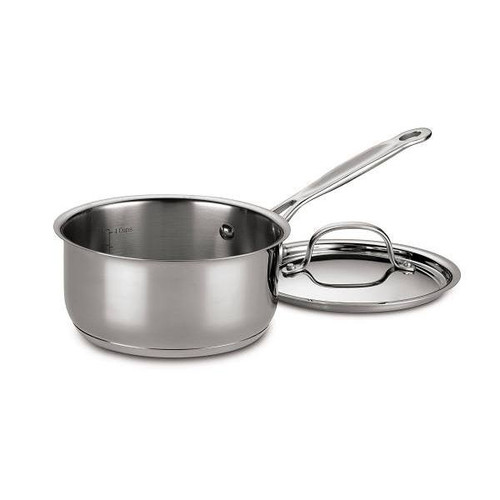 Conair Cuisinart Stainless Steel 1½ Quart Saucepan Stainless Case Of 4