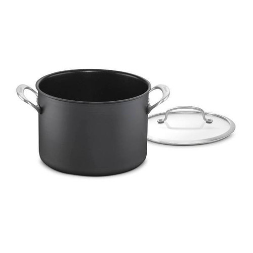 Conair Cuisinart 6 Quart Stockpot With Cover Black Case Of 4