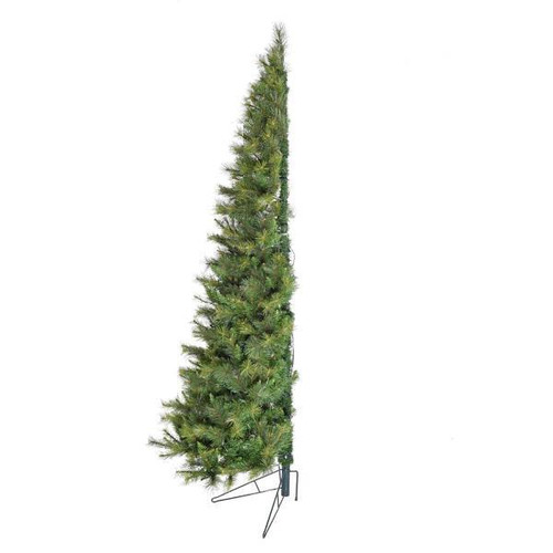Fraser Hill Farm 6.5' Pre-Lit Half Christmas Tree With Warm White LED Lights