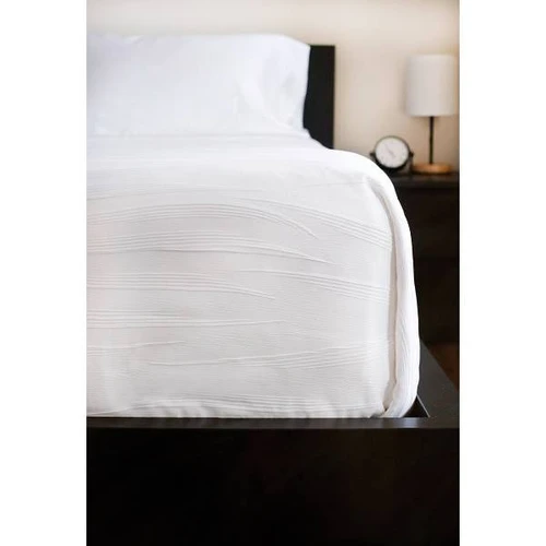 Bokser Best Western Top Sheet Ocean Ripple Texture King 108x96" Case Of 12