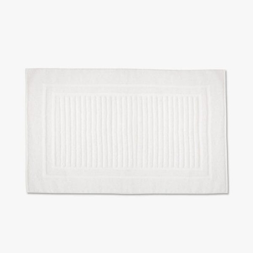 1888 Mills Textured Bathmat W/ Ribbed Design. 100% Egyptian Combed Cotton.