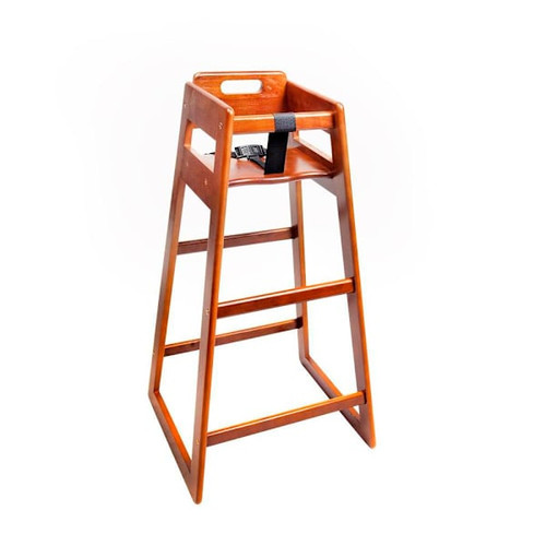 CSL Youngstar Pub Height High Chair Dark, Ready To Assemble