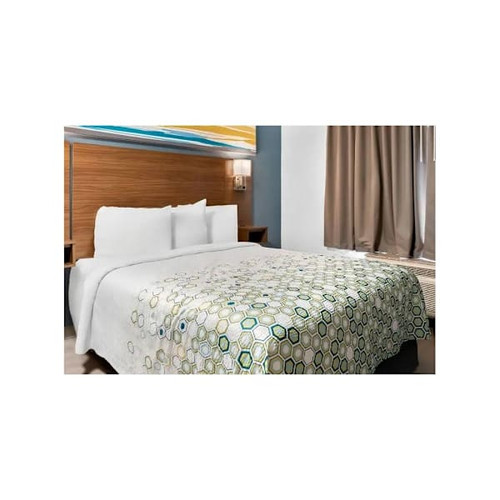 Mill Distributors, Inc. Hometowne Studio Wellnested Qn Coverlet 96"X98" Case Of 6