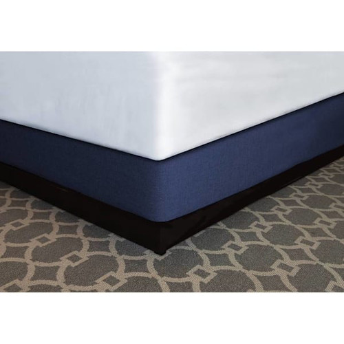 Mattress Safe Box Spring Quickwrap Navy Polyester K 72x80x6.5-7.5" Case Of 12
