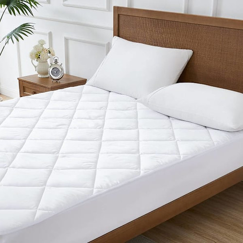 Down Lite Mattress Pad 8oz. Psy Stain Resistant 300tc 100% Cotton King Case Of 4