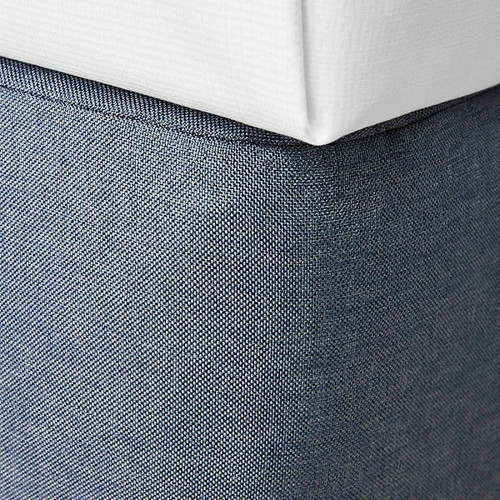 Courtyard Mcy Lanary C/Denim King Bed Skirt 2"H Bed Board 72x80x8.25 Case Of 6