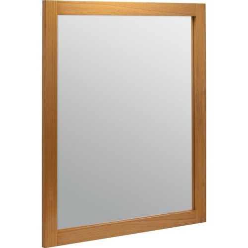Seasons 26x30" Honey Oak Framed Mirror