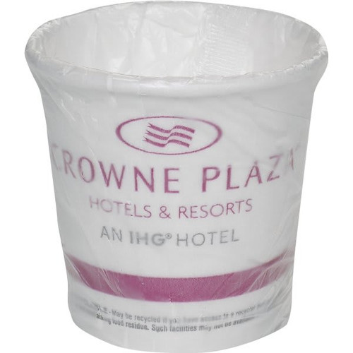 Crowne Plaza 10 Oz Perfectouch Wrapped Cup, Case Of 1,000
