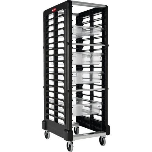 Rubbermaid Commercial 3320 Max System Rack (Black)