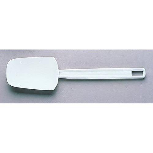 Rubbermaid Commercial 1938 White Spoon-Shaped Spatula (36-Pack)