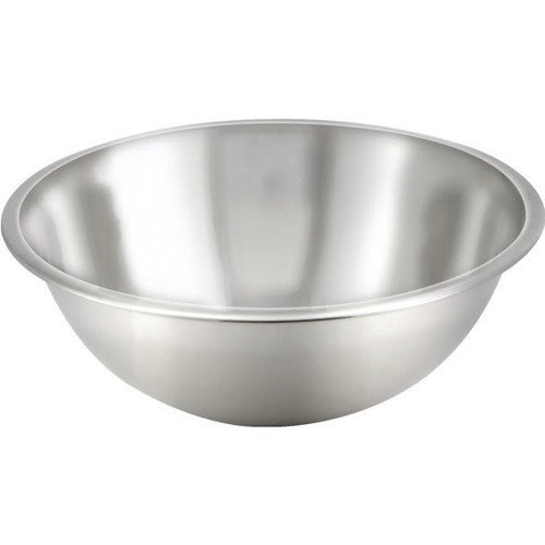 Winco 3 Quart Stainless Steel Mixing Bowl, Package Of 12