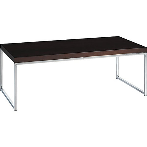 Office Star Products Wall Street Espresso Engineered Wood Coffee Table