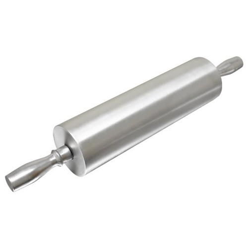 Thunder Group Aluminum Non-Stick Surface Contoured Handle Rolling Pin 18 Inches