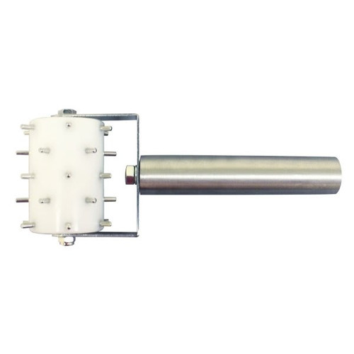 Thunder Group Stainless Steel Plastic Handle Half-Size Roller Docker