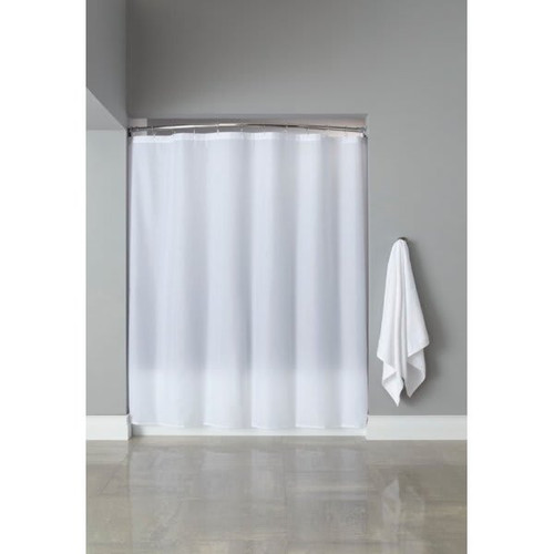 Hooked Style Englewood Shower Curtain 72 X 72" White Case Of 12