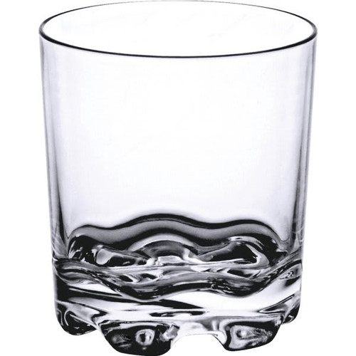 Thunder Group 12 Oz Stackable Polycarbonate Rock Glasses With Heavy Base