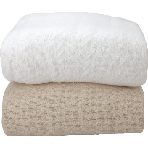 Grand Patrician Blanket Queen 90x90 Natural Case Of 2