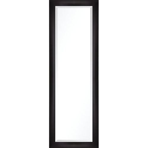 Startex Industries Full Length Glass Mirror 20 X 60", Satin Black, Package Of 4