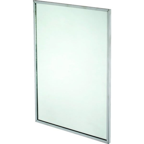 Bobrick 18 X 30 In Stainless Steel Framed Mirror