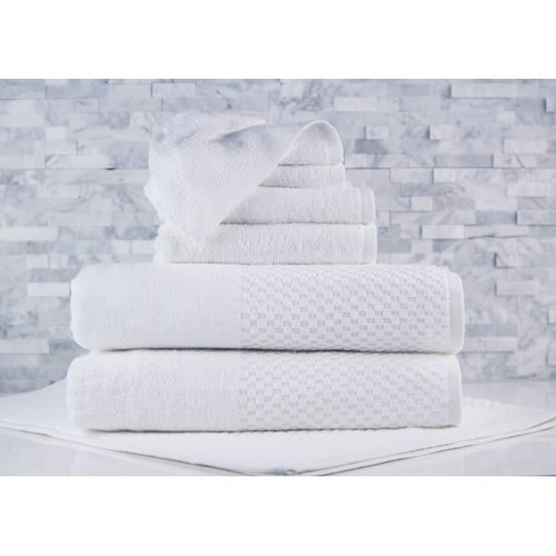 Choice Hotels Endura Weave + Hand Towel, 2.5 Lbs/Dozen, White, Case Of 120
