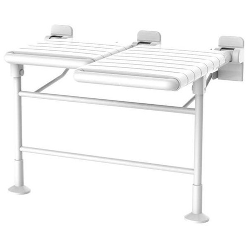 Preferred Bath Preferred Nylon Ada Shower Seat With Legs Left Hand