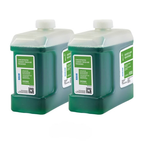 Ecolab Concentrated Laundry Fresh Air Freshener 1.9 Liter, Case Of 2