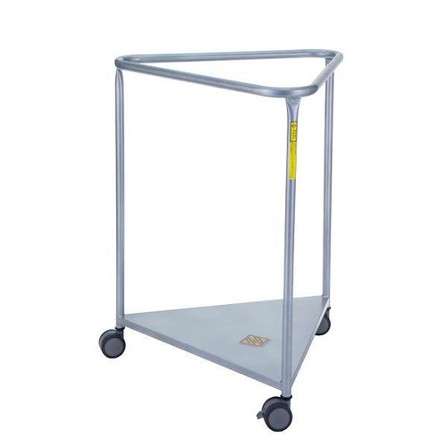 R&B Wire Products Large Capacity Triangular Hamper Stand W/ No Lid