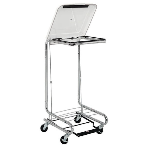 Quantum Storage Systems Single Bag Hamper With Foot Activated Lid