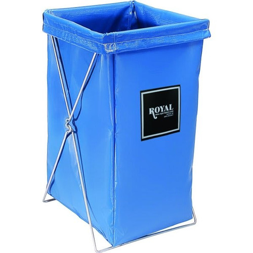Royal Basket Trucks 30 Gallon Vinyl Blue Hamper Kit