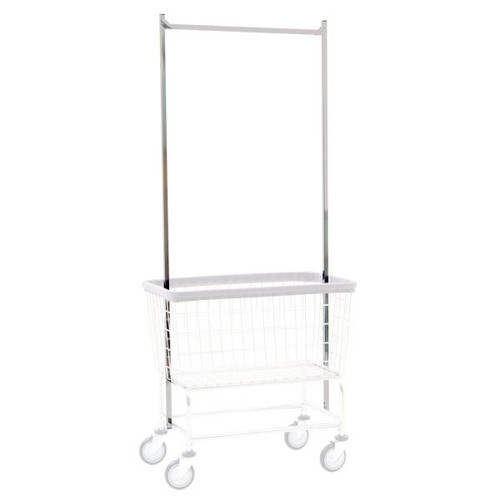 R&b Wire 28" Crossbar Wire Double Pole Rack Chrome-Plated