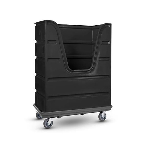 R&B Wire 48 Cubic Foot Bulk Transport Bumper Truck - Black