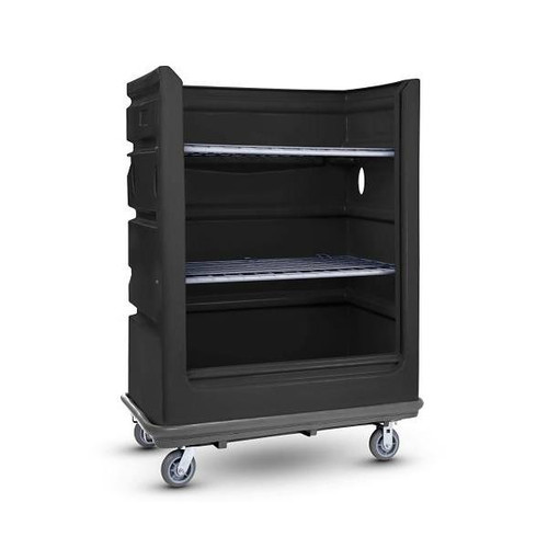 R&B Wire 48 Cubic Foot Turnabout Bumper Truck - Black