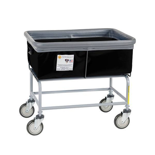 R&B Wire Fully Sewn Elevated Vinyl Bumper Truck - 3 Bushel - Black